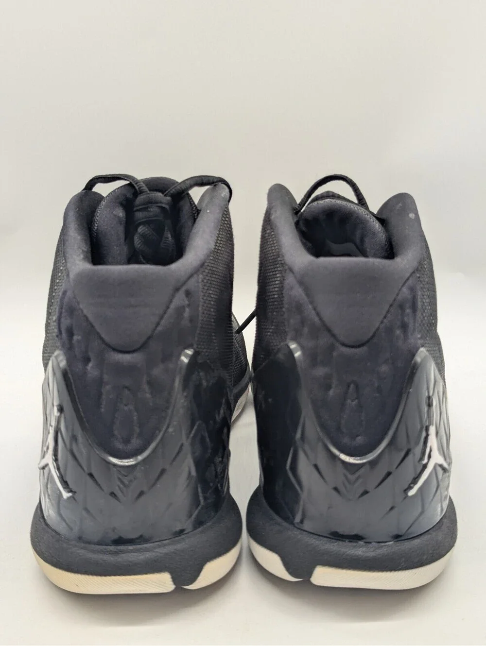 Nike Air Jordan Super Fly 4 Mens Size 13 Basketball Shoes Black White 768929-032